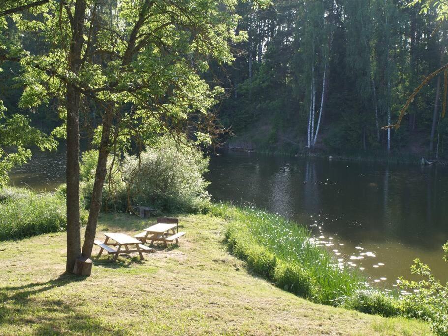 Upmali Otel Tērvete Dış mekan fotoğraf
